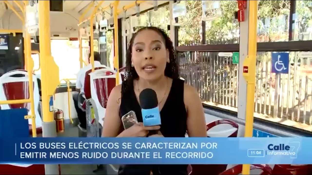 Buses eléctricos verus buses de combustión