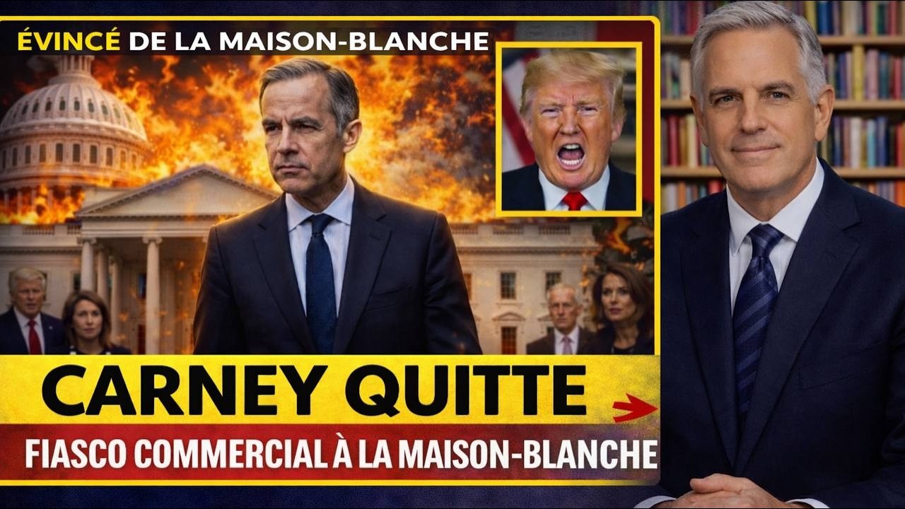 Carney quitte LA RÉUNION — Le Pari ommercial de la Maison-Blanche s’effondre, 700 Mds $ en jeu