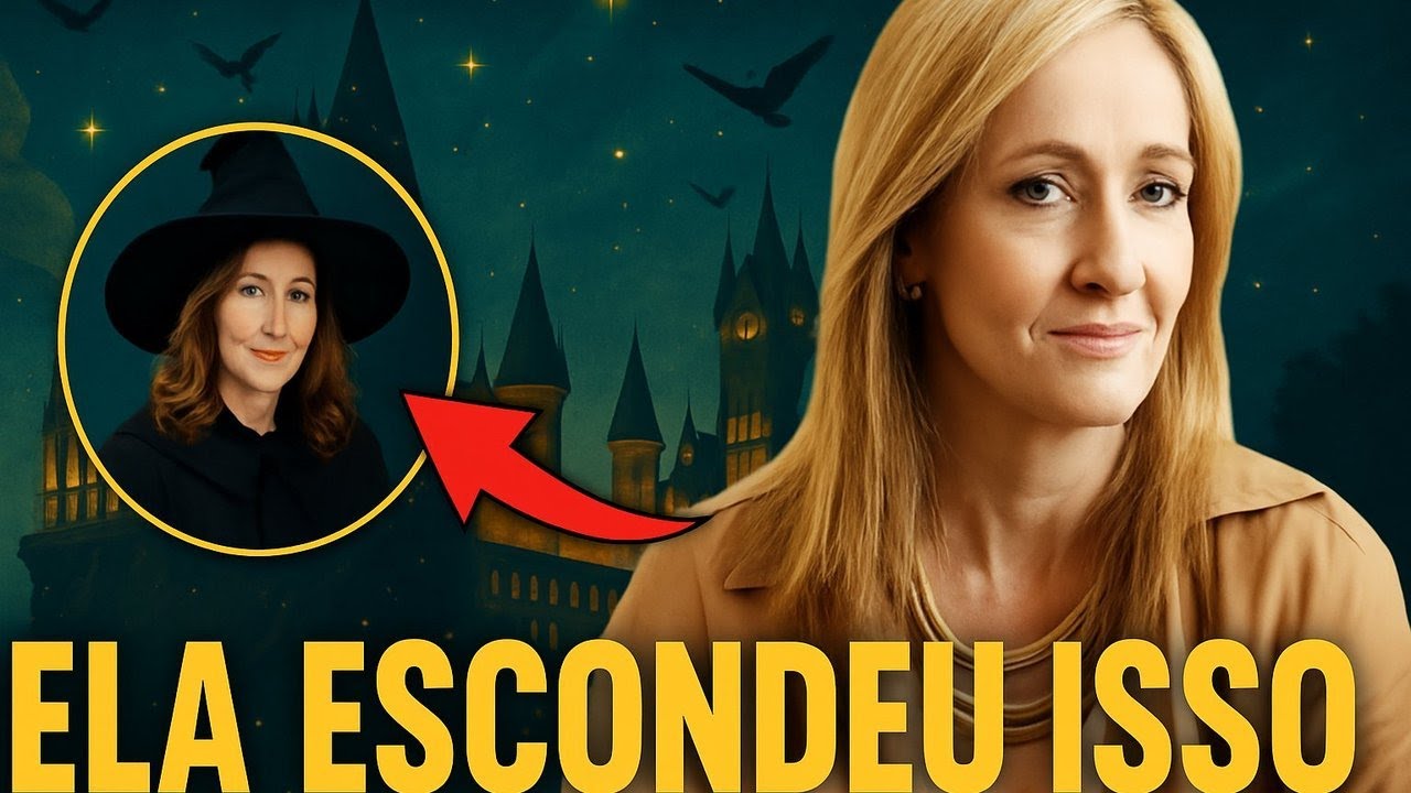 Bruxa? A história real por trás da vida de J.K. Rowling e Harry potter.