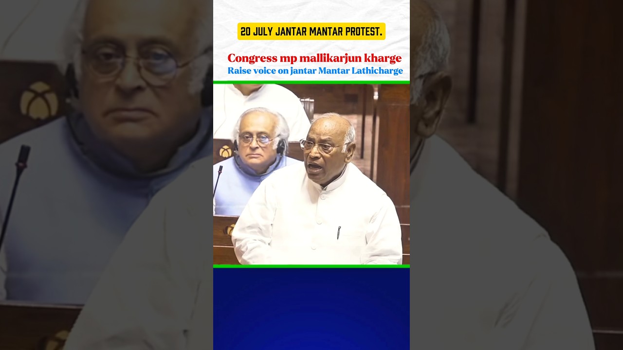 Mallikarjun Kharge Fiery Speech in Parliament || Mallikarjun Kharge ||