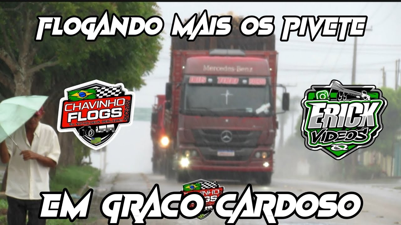 Flogando mas os pivete em Graco Cardoso...