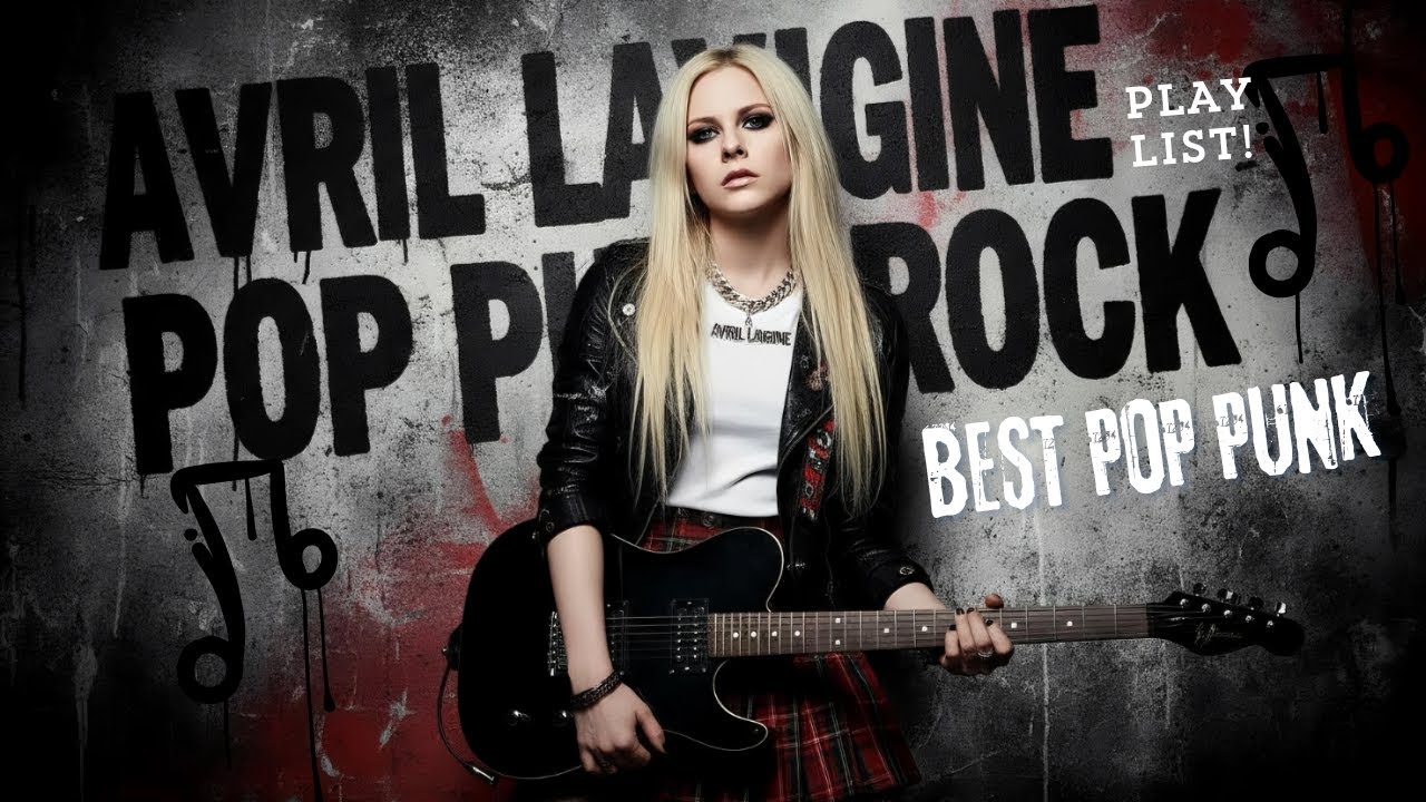 Avril Lavigne Pop Punk Queen 🎸  Relive the Energy of Early 2000s Anthems! 🎶🔥