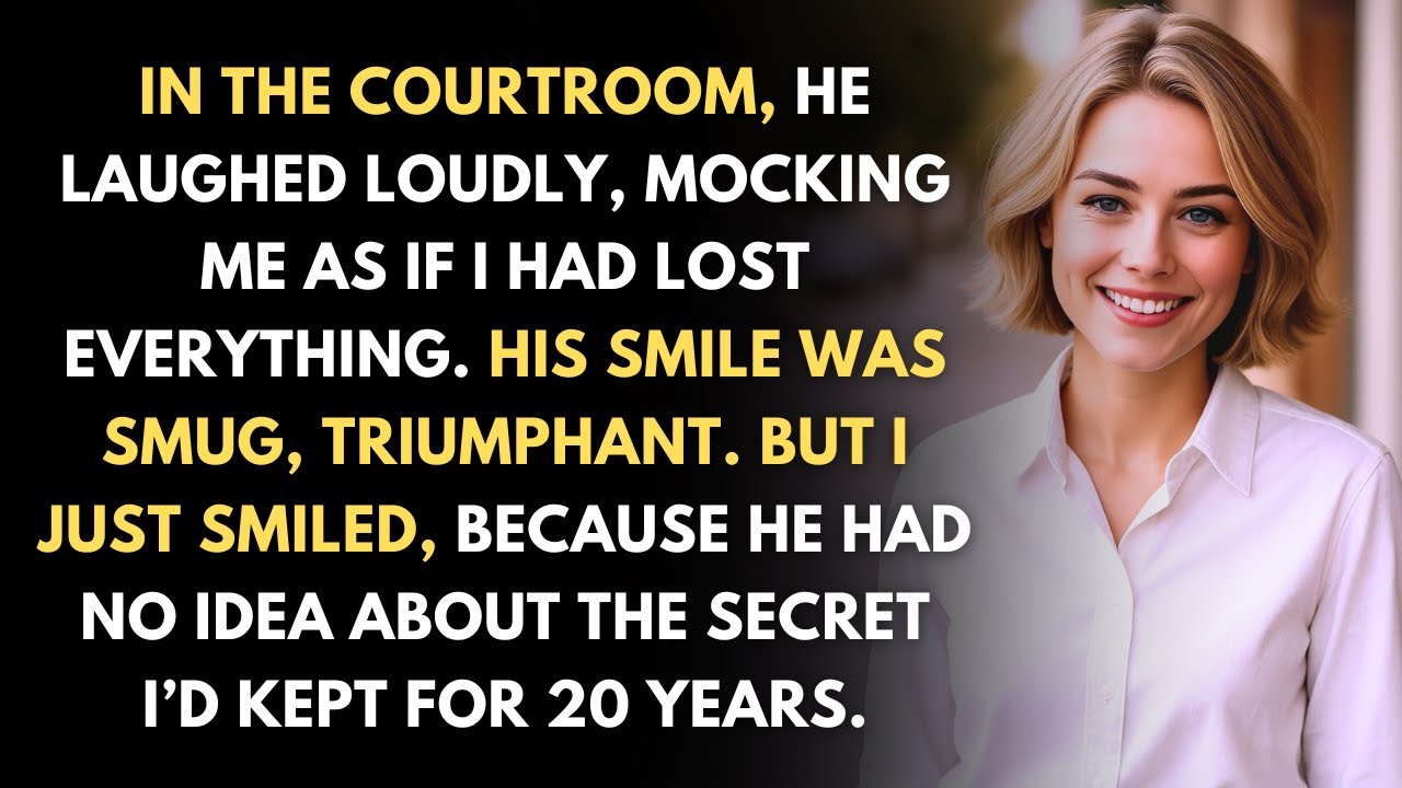 In The Courtroom, I Smiled—Because My Husband Never Knew The Secret I’d Kept For 20 Years...