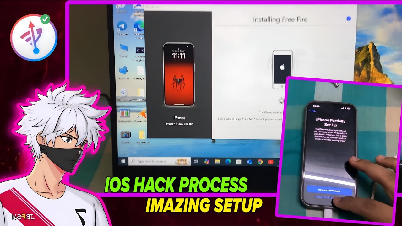 Imazing IOS Set Process 🎯 IOS 12 To 26.1 Version Support | IOS Hack Apply Process | Full Safe ob50