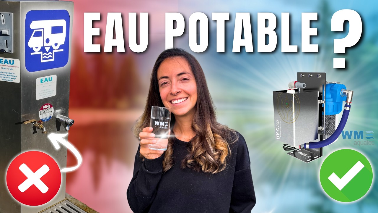 On a enfin de l&rsquo;eau potable en CAMPING-CAR&hellip; le syst&egrave;me qu&rsquo;il nous manquait