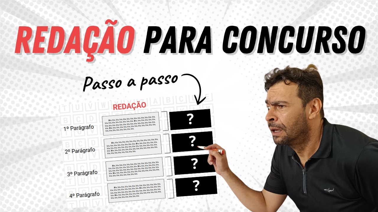 REDAÇÃO para CONCURSO - Guia completo com passo a passo