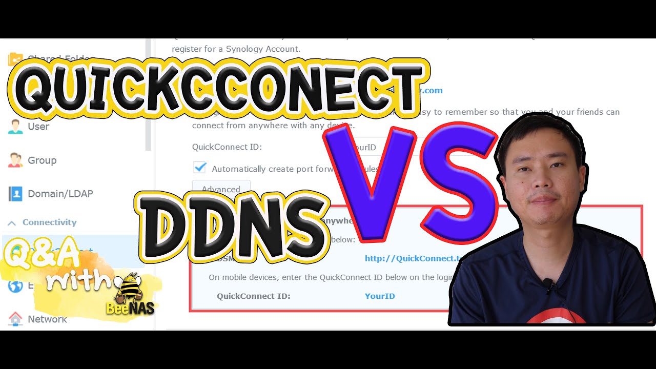 Q&A ใช้อะไรดี Quickconnect vs DDNS