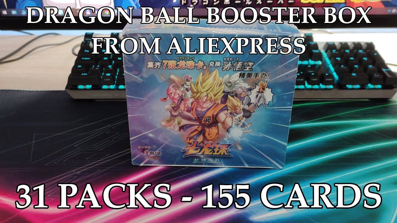 Dragon Ball Super - booster box opening