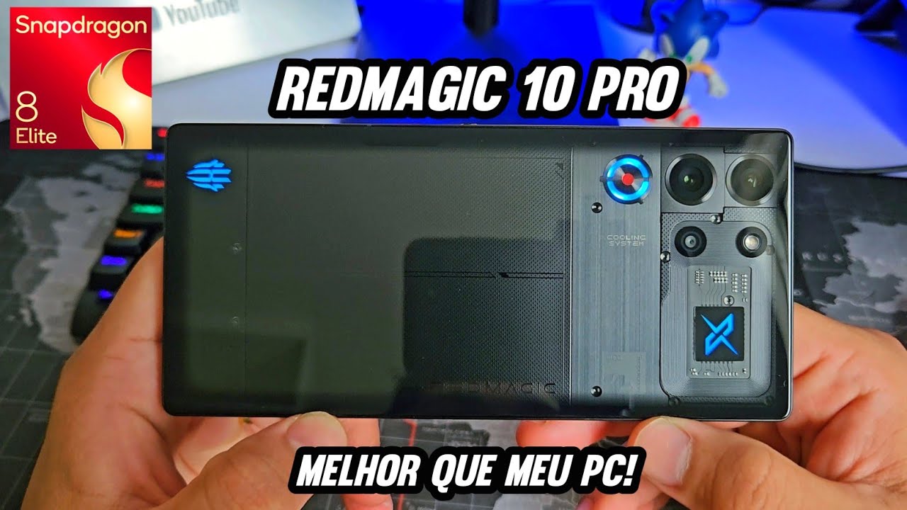 REDMAGIC 10 PRO CELULAR GAMER MAIS POTENTE DO MUNDO! UNBOXING E IMPRESSÕES!