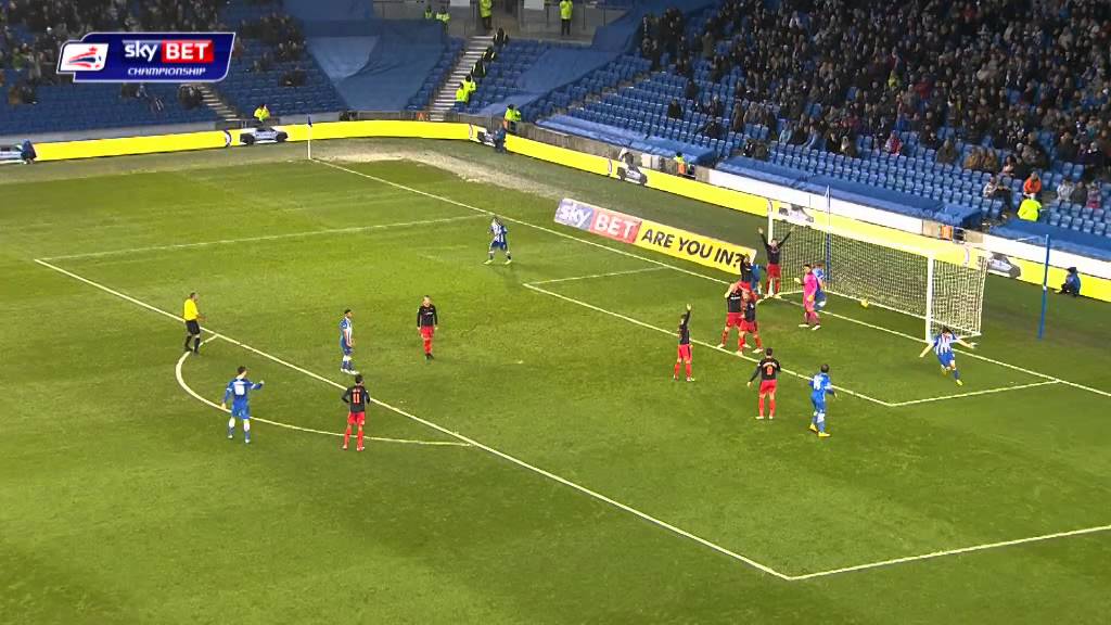 Brighton 2-2 Reading  - Sky Bet Championship Season 2014-15