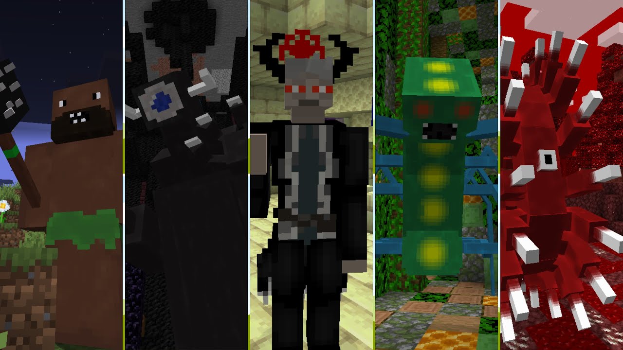 Minecraft: The Arcaneum - All Bosses (Mod Showcase)