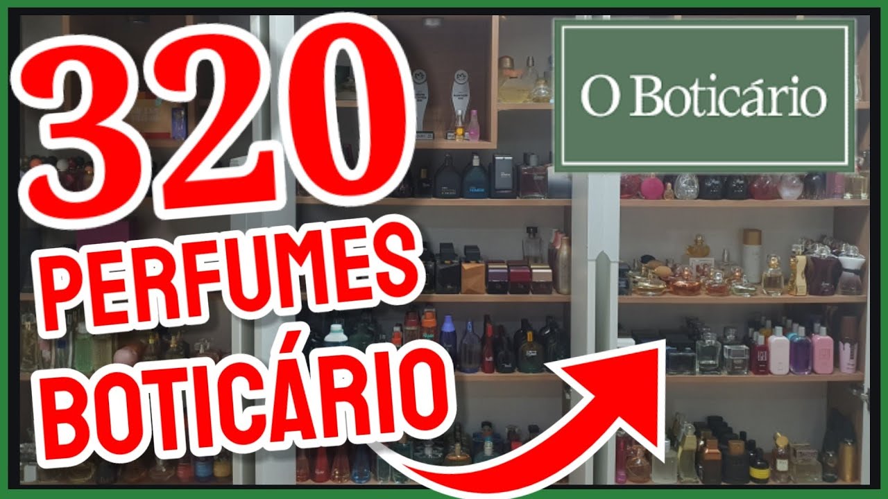 ABRINDO a MINHA COLEÇÃO de PERFUMES DO BOTICÁRIO para VOCÊS!