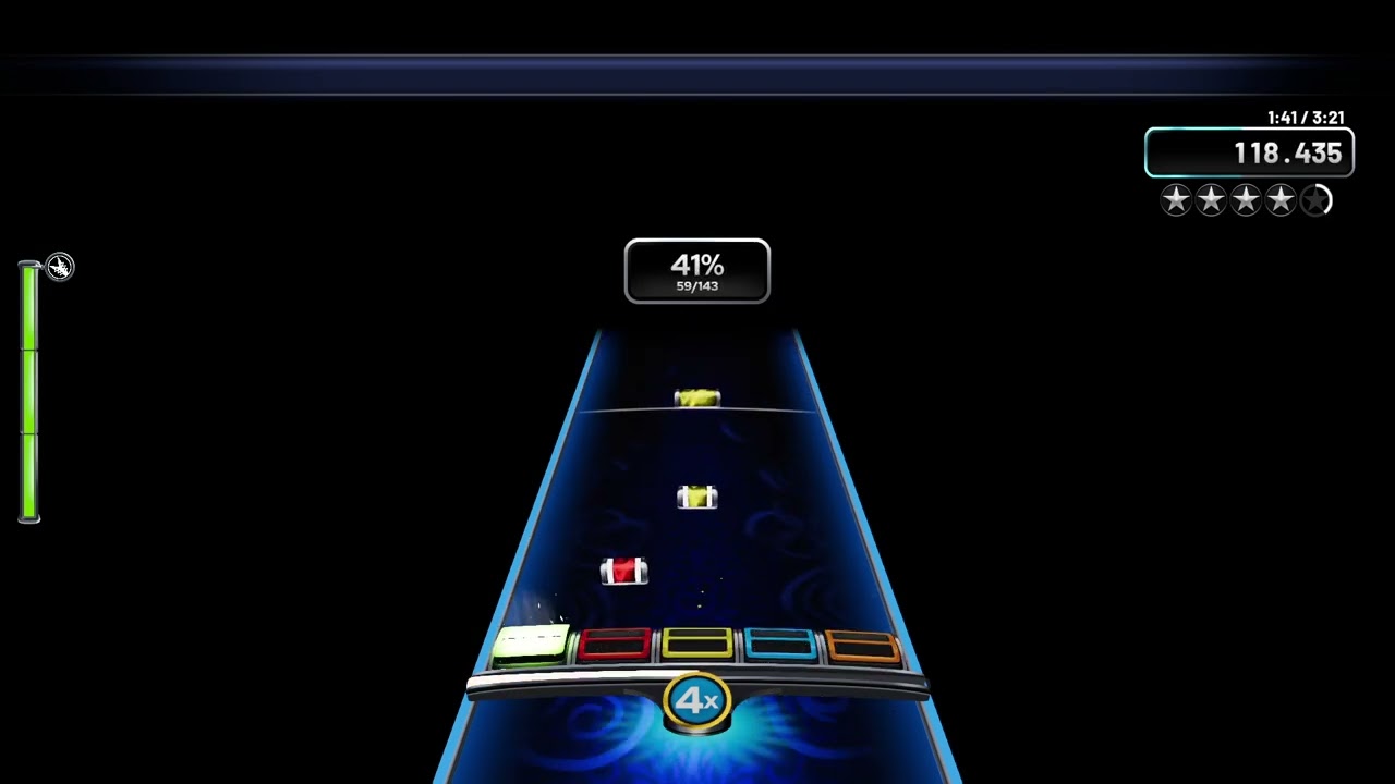YARG - Fly By Night, Rush RB3 Chart