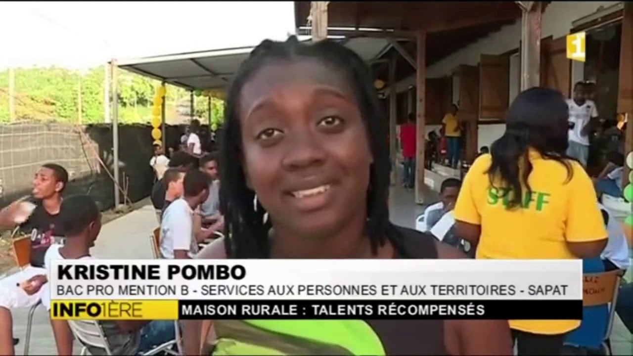 MFR Côte Sous le Vent   Guadeloupe 1ère Récompenses 2016