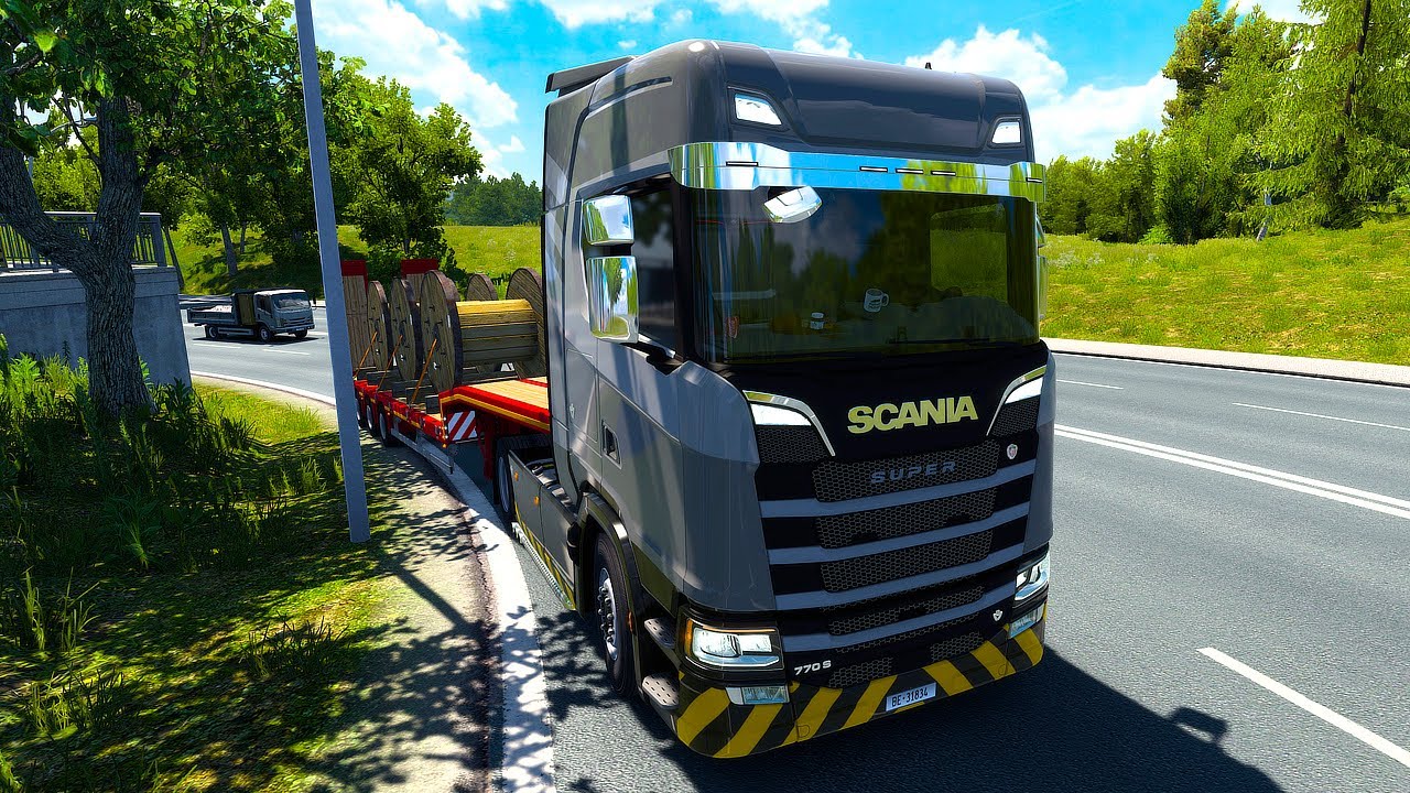 Calm Highways & Country Roads — Empty Spool Delivery | ETS2