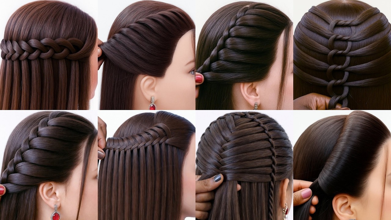 Top Easy Different hairstyles | Latest Open Hairstyle For Birthday Girls | New -Simple hairstyle |