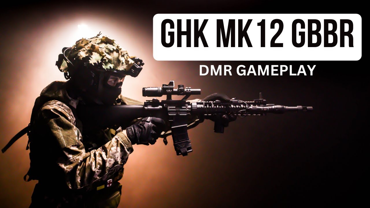 GBB SNIPER MISSION w/ GHK MK12 GBBR! 👌🔥