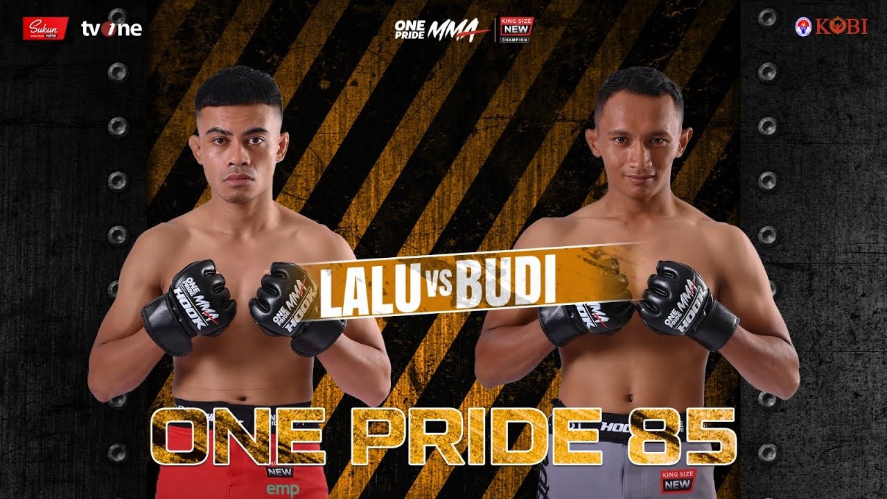 LALU SOFIAN VS BUDI SETIAWAN | FULL FIGHT ONE PRIDE MMA 85 KING SIZE NEW #10 JAKARTA