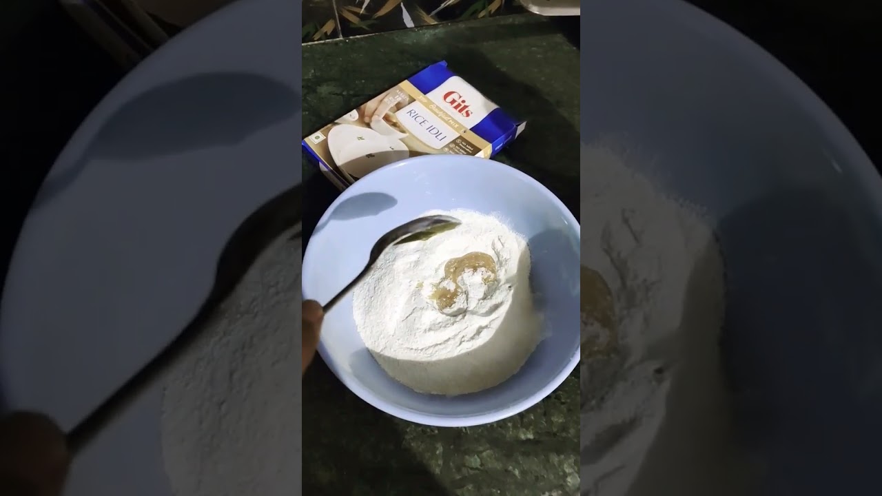 #instant #idli #recipe #food #foodie #fluffy#idli #gits