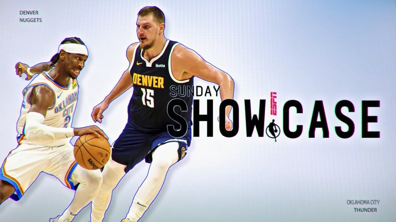 NBA Sunday Showcase on ABC: (DEN @ OKC) - Courtside + Intro