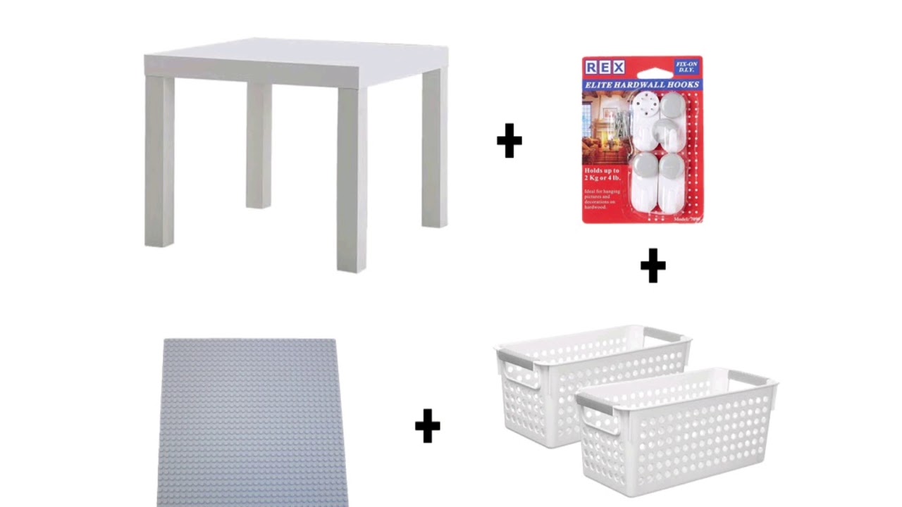 Wondermama[DIY] - Ikea Lack Hack DIY Lego Table