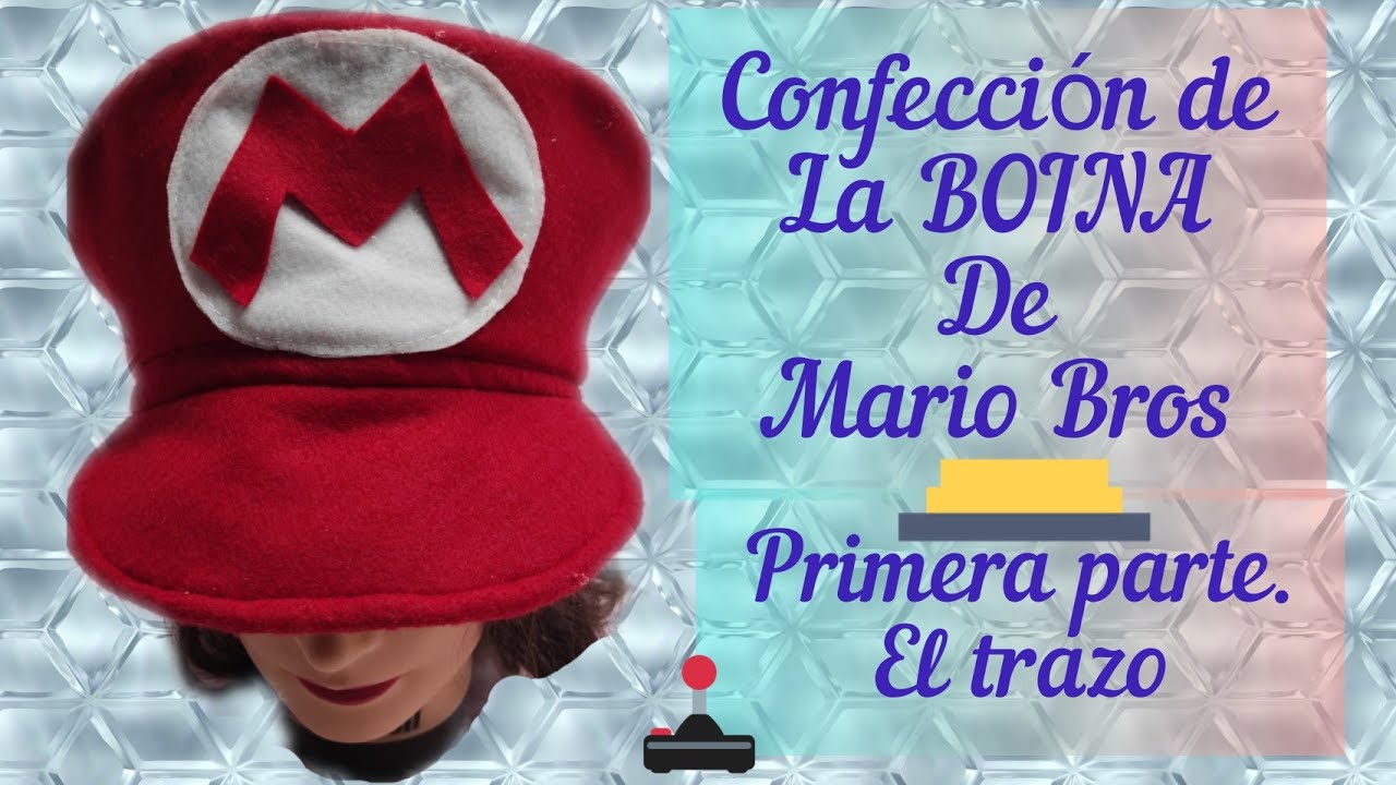 TRAZANDO LA BOINA DE MARIO BROS (primera parte)