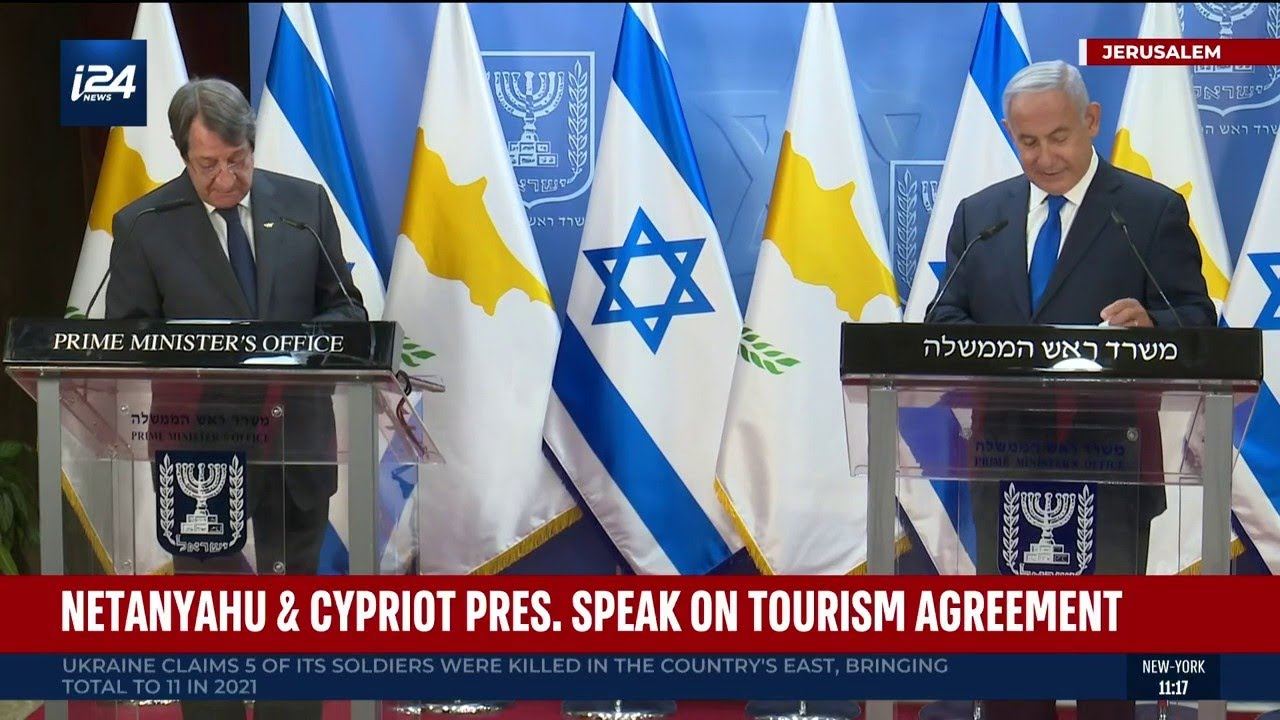 Netanyahu and Cypriot President Anastasiades Lay Out 'Green' Travel Deal