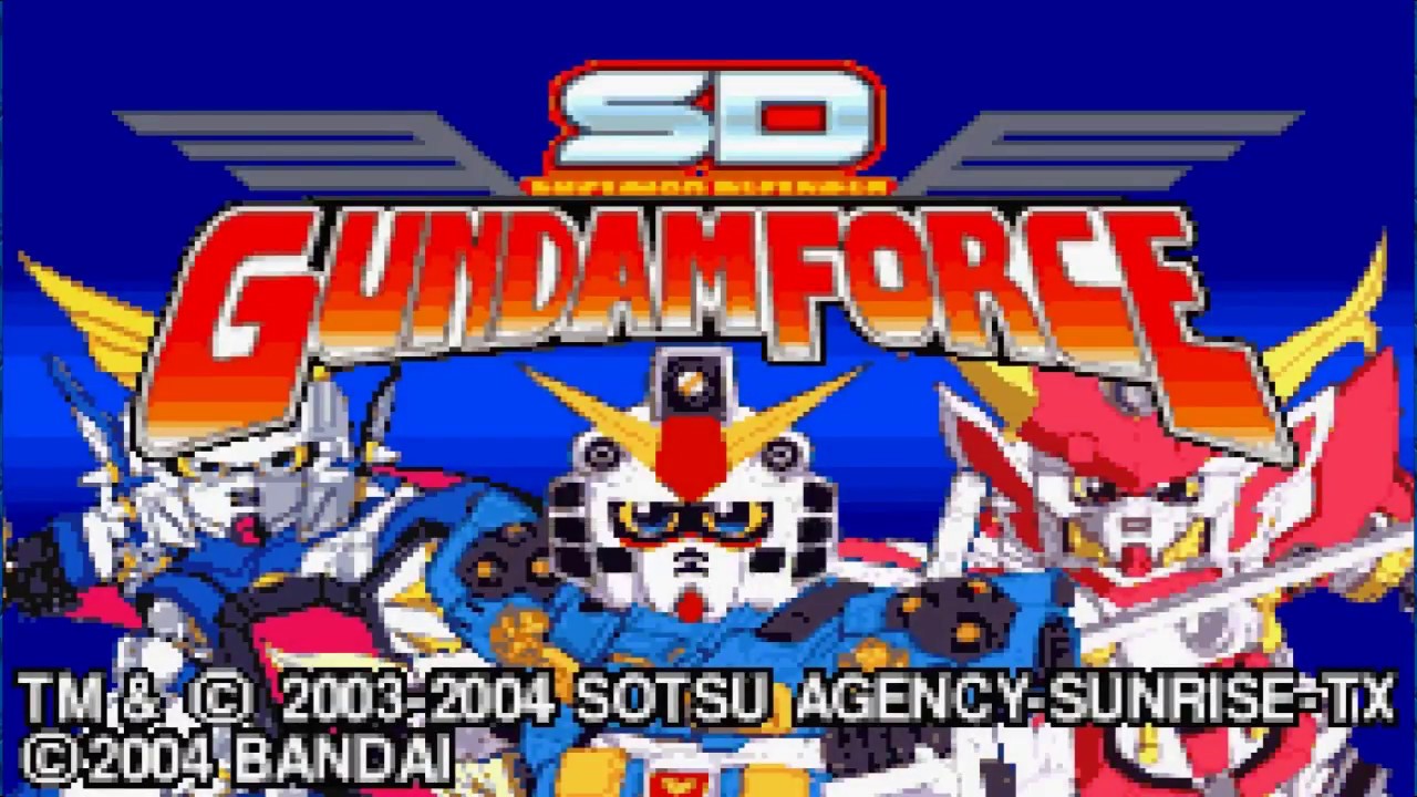 SD Gundam Force [Nintendo GBA] Longplay