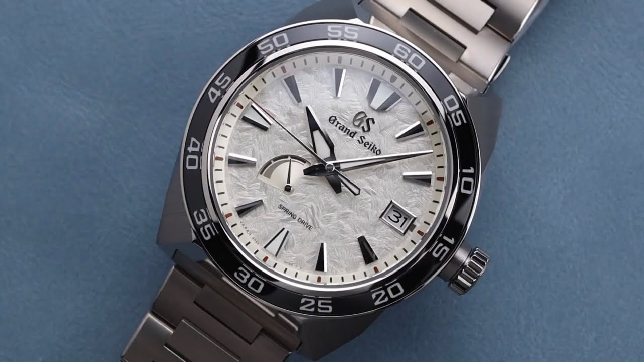 Titanium! Grand Seiko Tokyo Lion 3 hand!