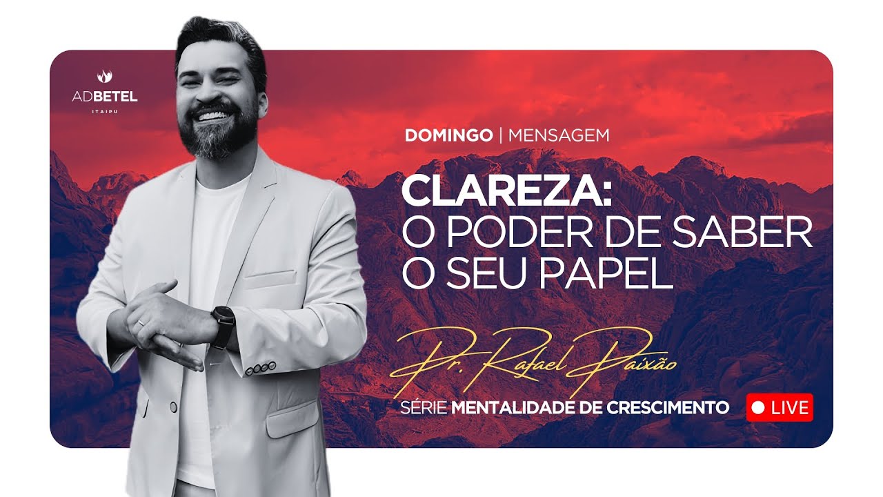 ADBETEL ITAIPU // Domingo // Pr. Rafael Paixão