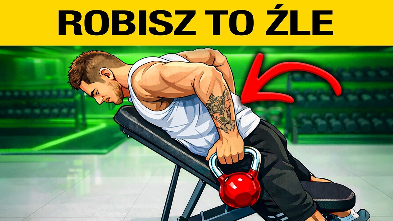 3 ćwiczenia, które robisz źle na siłowni i jak je poprawić