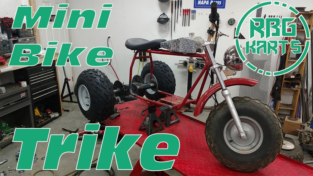 Coleman CT200U Mini Bike Trike Build Ep1 ~ Mini Bike Monday