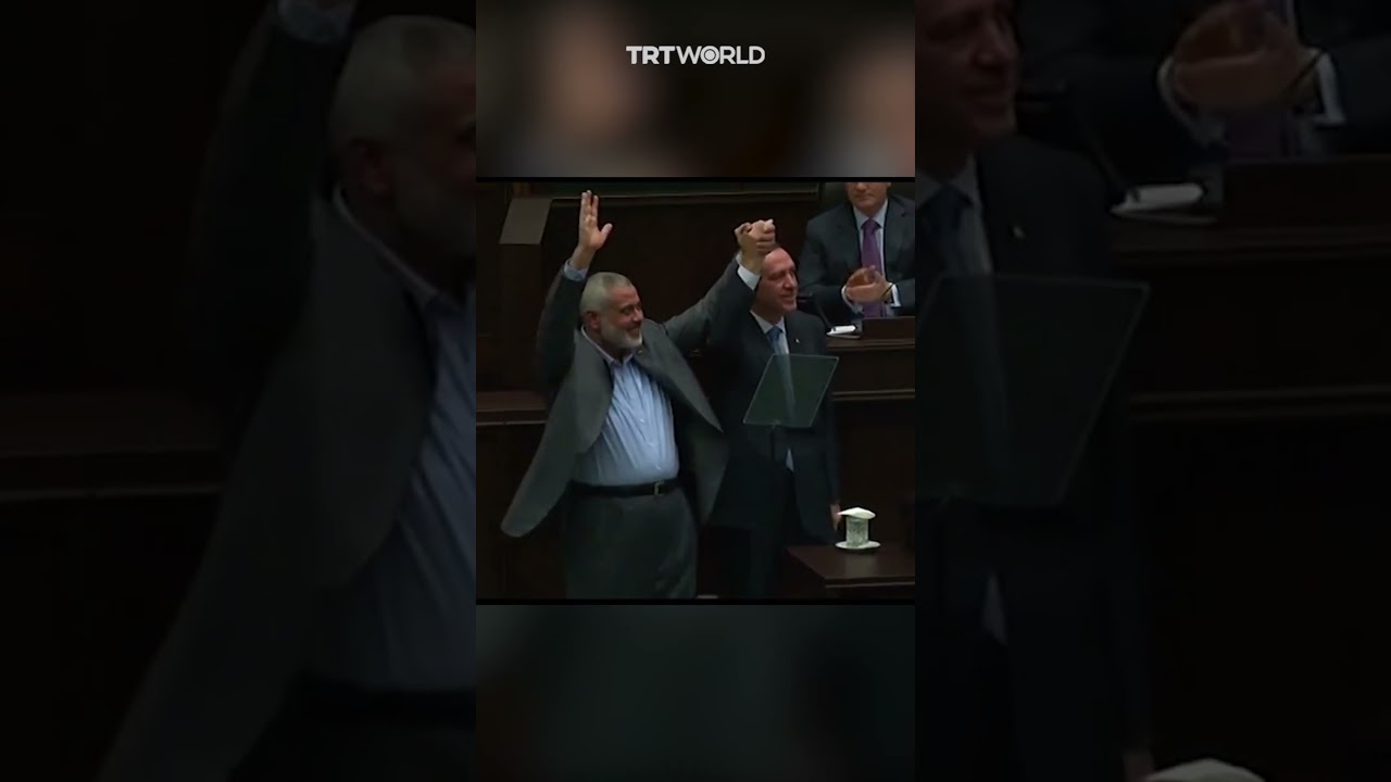Ismail Haniyeh in Turkish Parliament in 2012