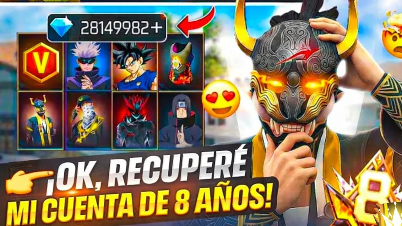 Finalmente Recuperé mi cuenta dorada de 2017 😭 – Garena Free Fire