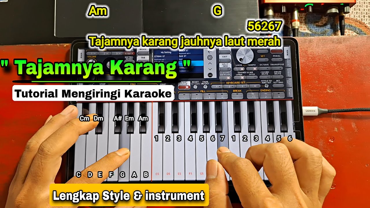 Tutorial Mengiringi PENYANYI 