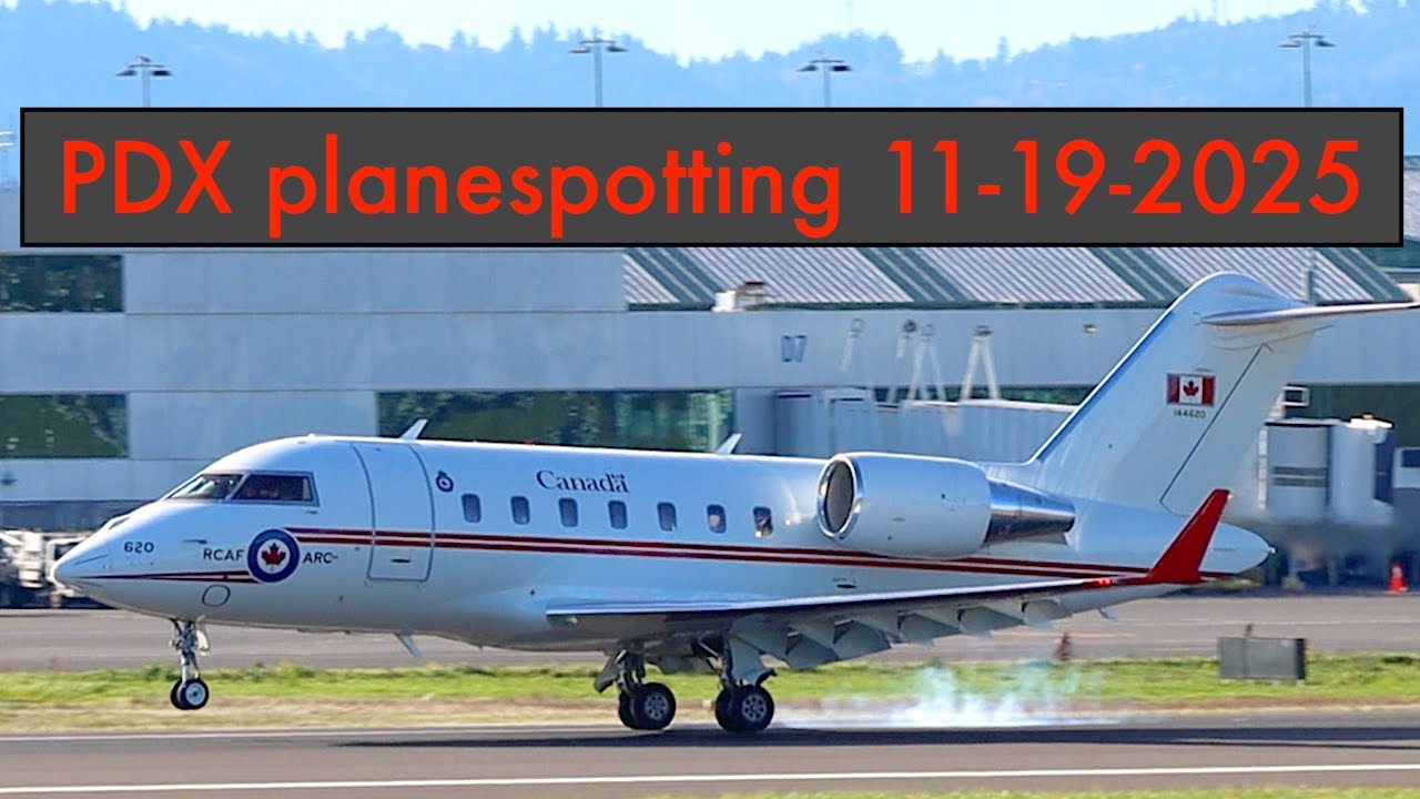 PDX planespotting 11-19-2025