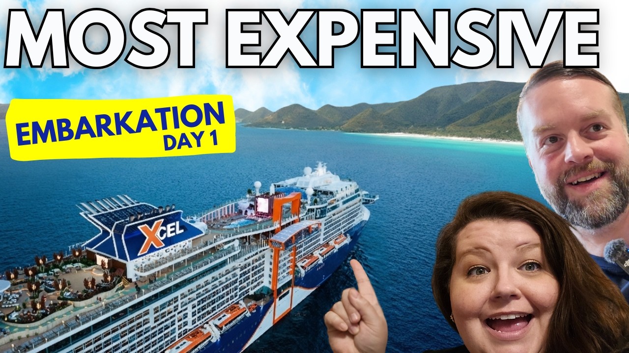 Boarding the BRAND NEW Celebrity Xcel! Embarkation Day Vlog | Luxury Cruise Adventures 2026 (Day 1)