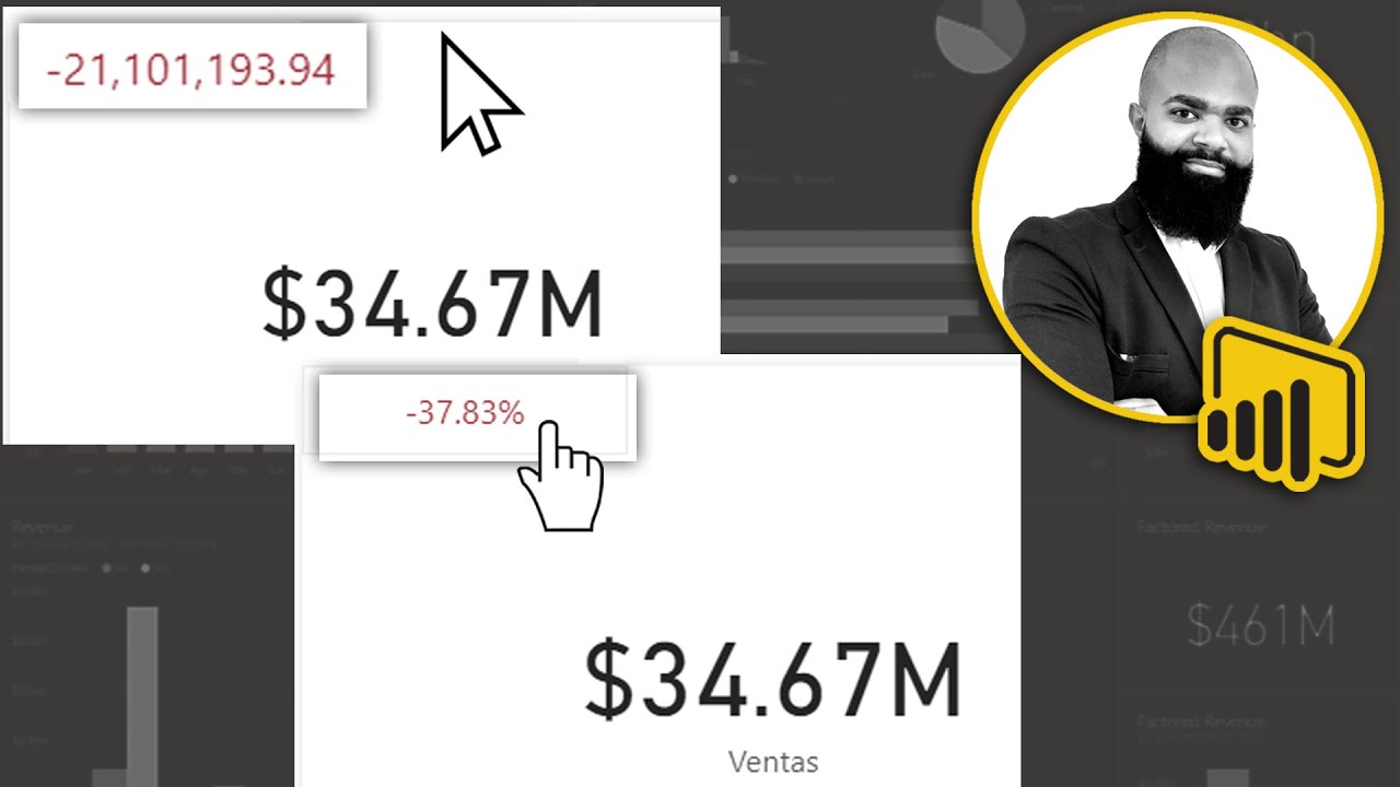 📈 Tarjetas Con Titulo Din&aacute;mico en Power BI