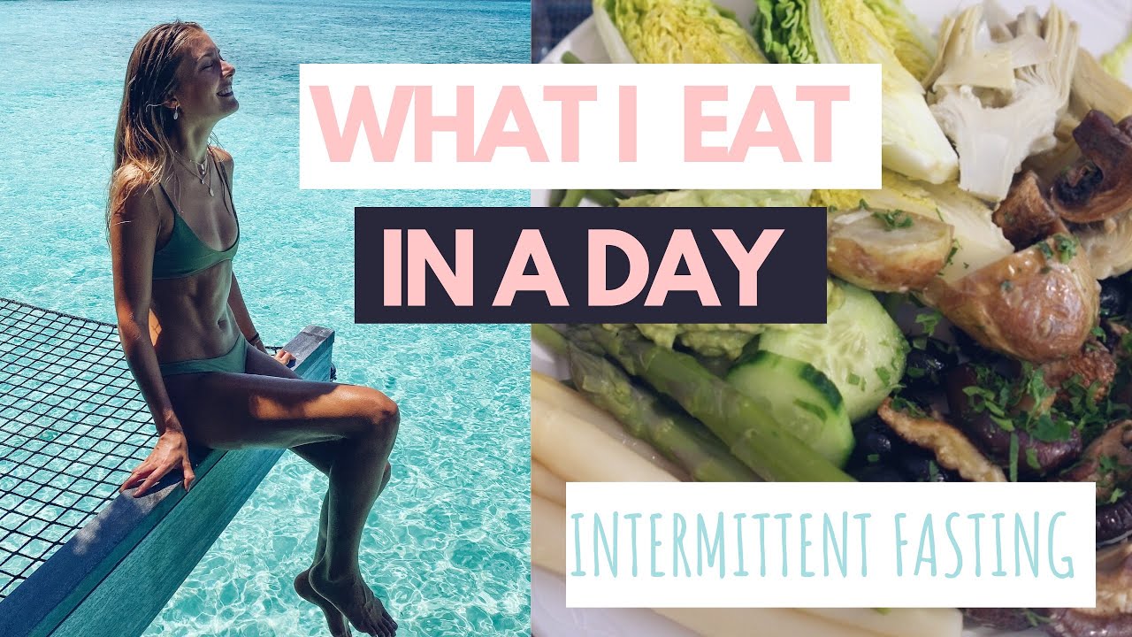 WHAT I EAT IN A DAY TO BE FIT & TONED // INTERMITTENT FASTING // VEGAN