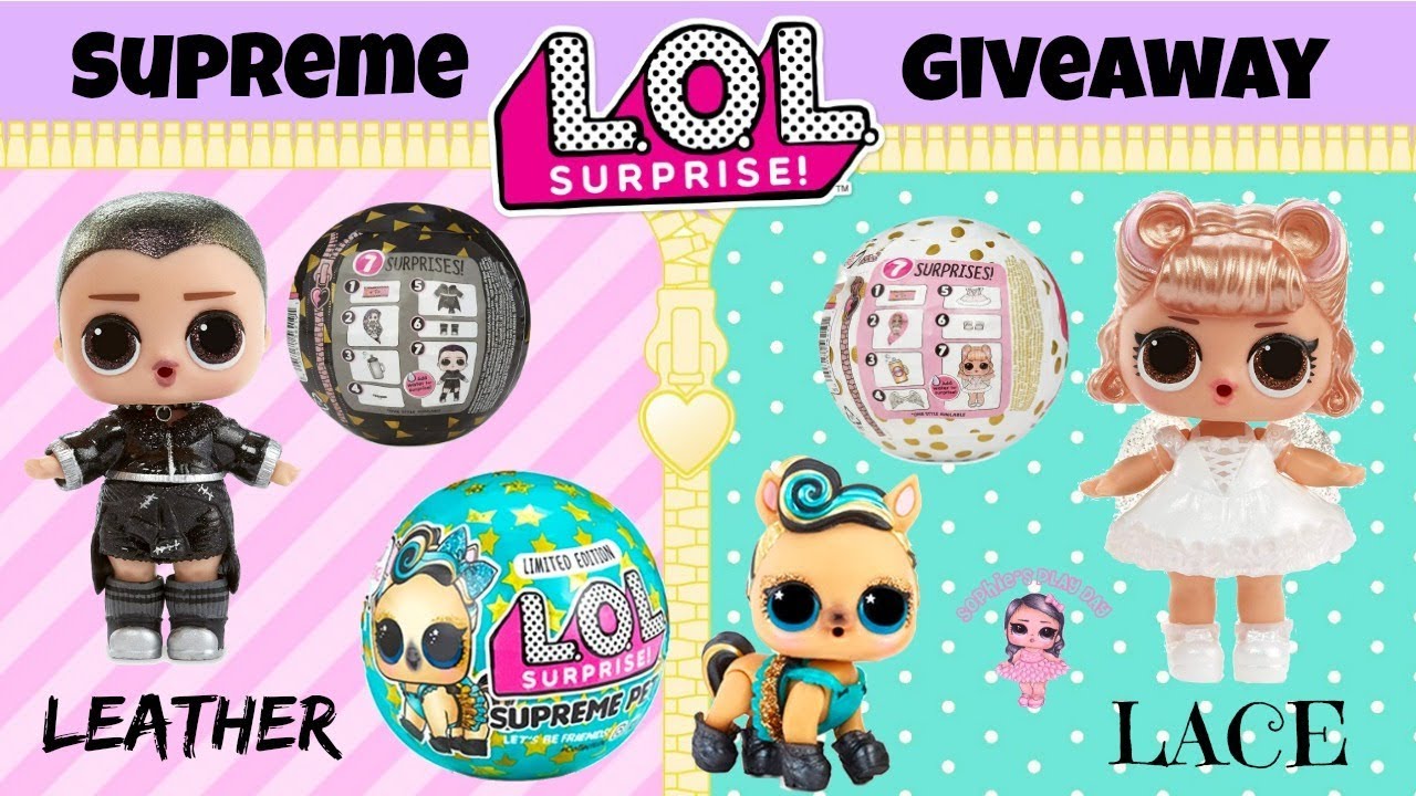 LOL Surprise Supreme BFFs Limited Edition Dolls Amazon Link + Giveaway Supreme Pets and BFFs