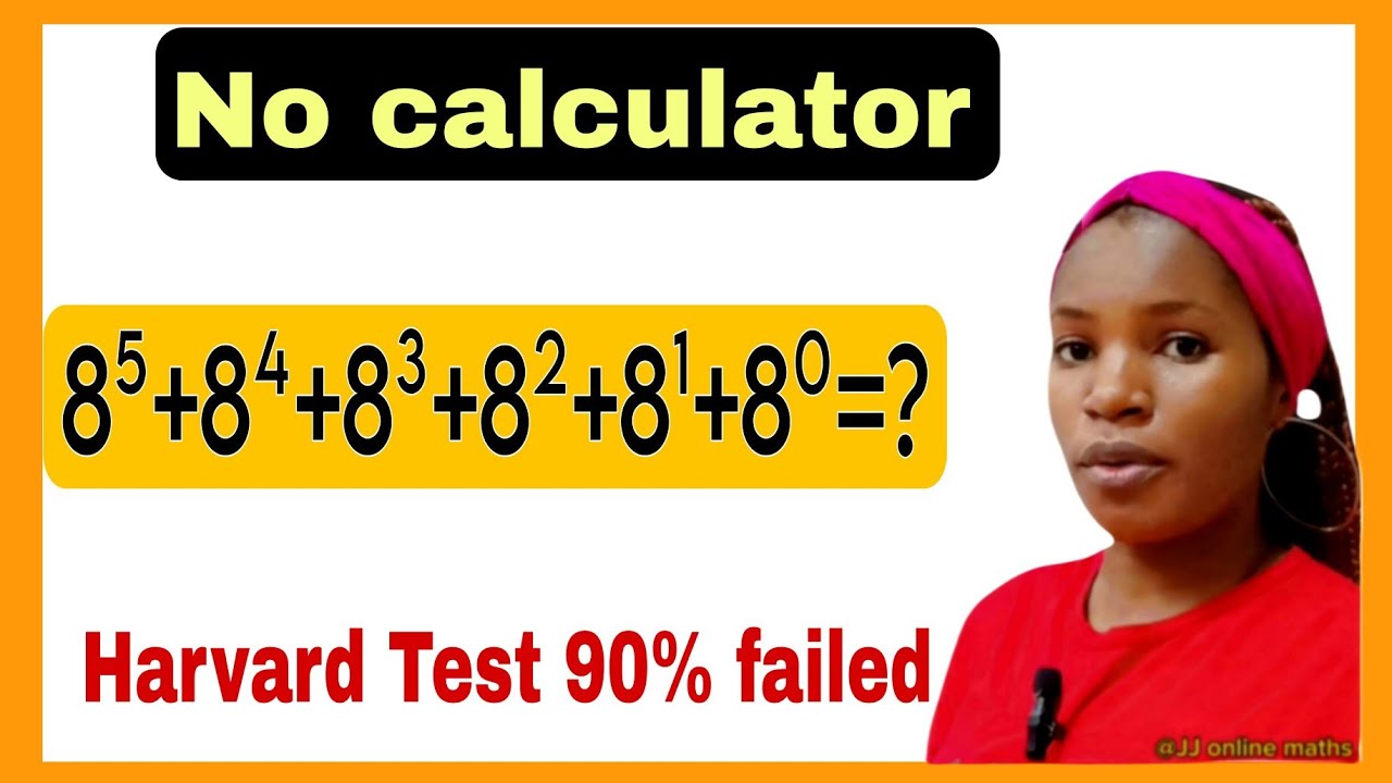 A Harvard University interview algebra math test|No calculator|algebra simplification.