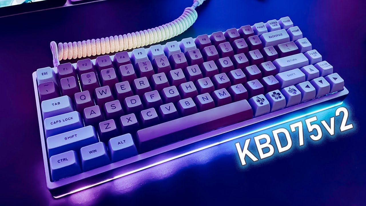 KBD75v2 + Zealios v2 Build & Sound Check