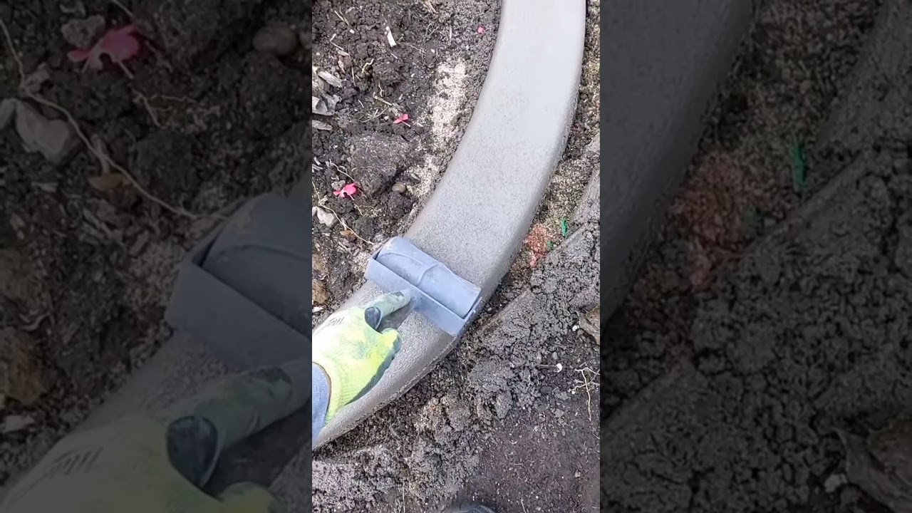 Satisfy garden curb making machine