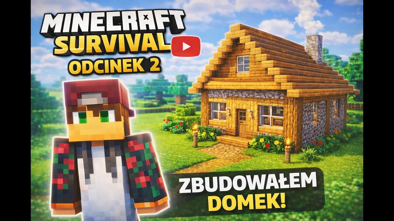 Minecraft Survival odc. 2 # - michaluszek             #minecraft #gaming