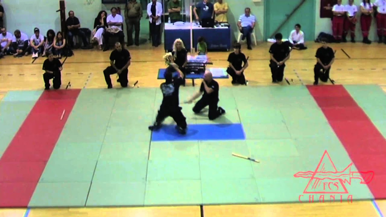 1st Fcs kali demonstration in Chania