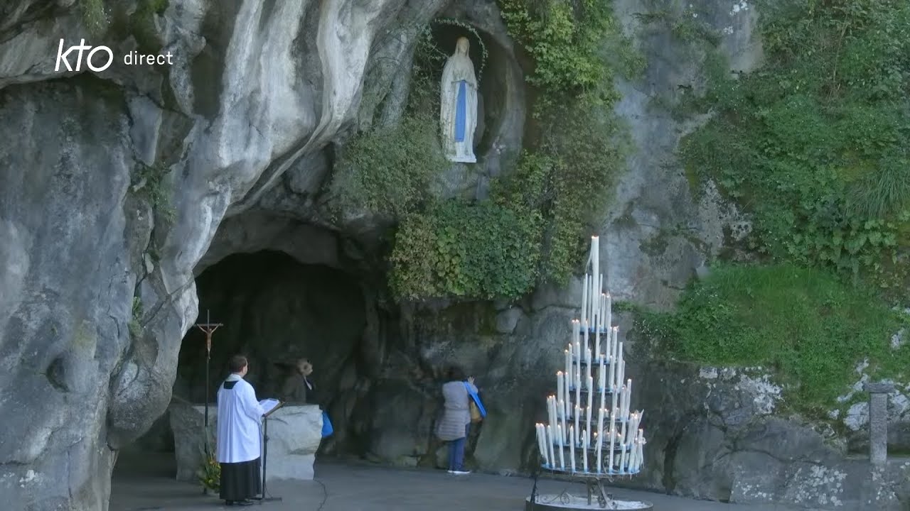 Chapelet du 8 novembre 2024 à Lourdes