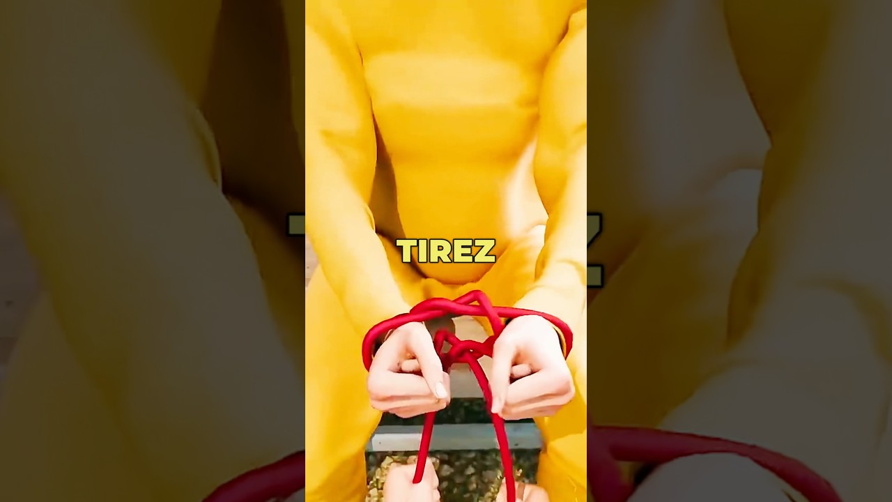 Comment se lib&eacute;rer de menottes en corde ? 😮