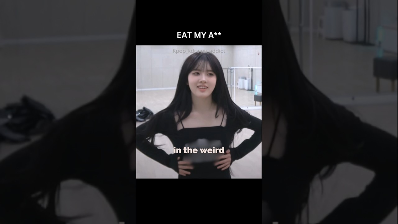DOES SHE KNOW WHAT'S WRITTEN ON HER SHIRT?? #kpop #shorts #shortsfeed #shortsviral #kpopnews