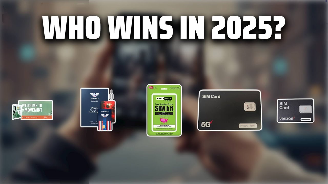 The Top 5 Best SIM Cards in 2025 - Must Watch Before Buying!