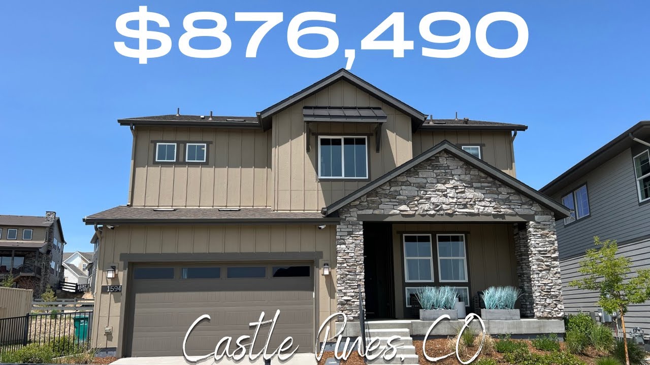 Corbett Model | Shea Homes | Castle Pines, CO | New Homes Near Denver | Real Estate